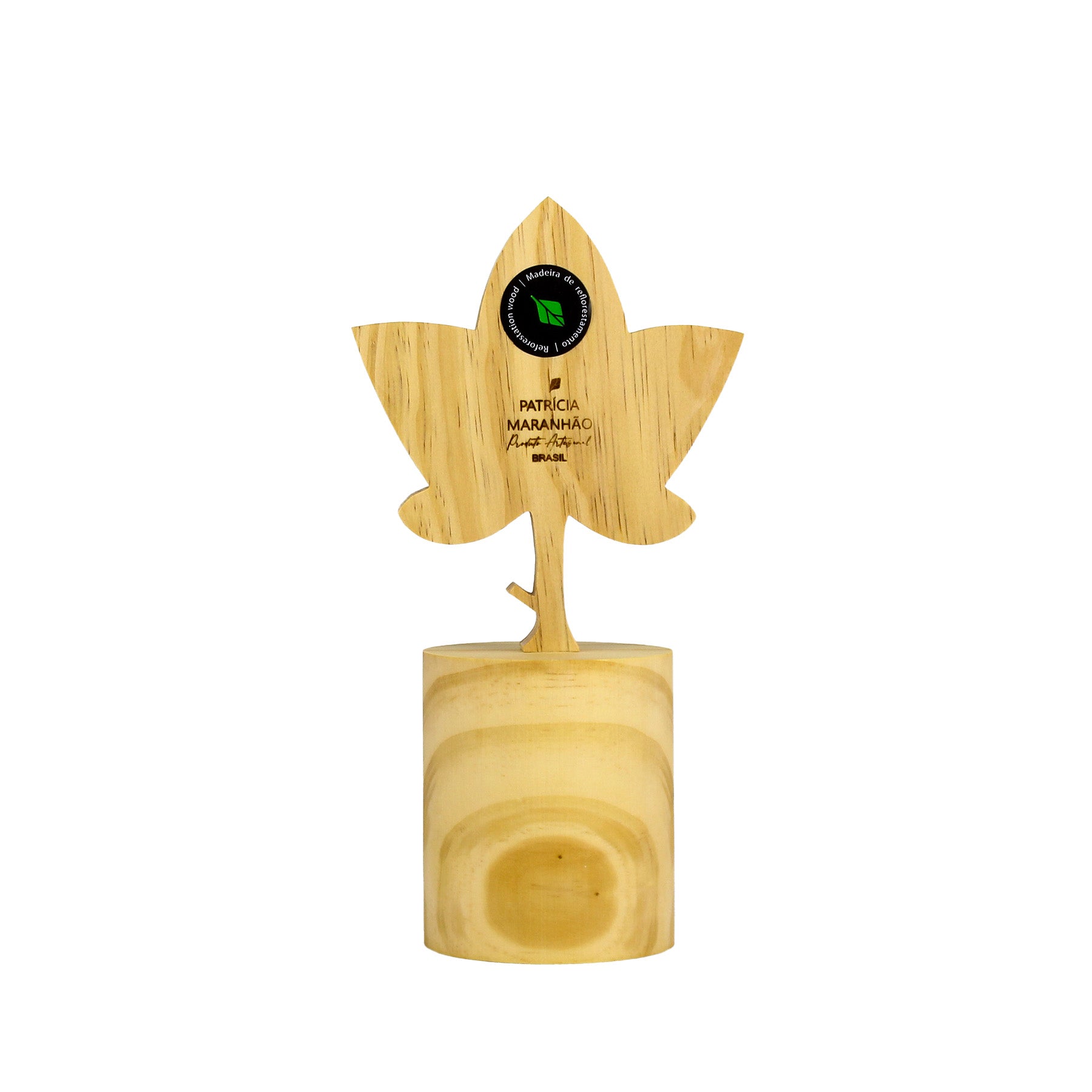 Wooden Sculpture Tree of Balance Patricia Maranhão