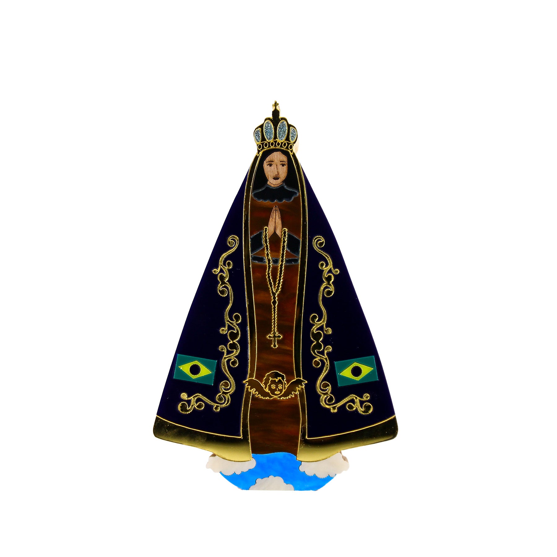 Escultura Nossa Senhora Aparecida Sacra Patricia Maranhão