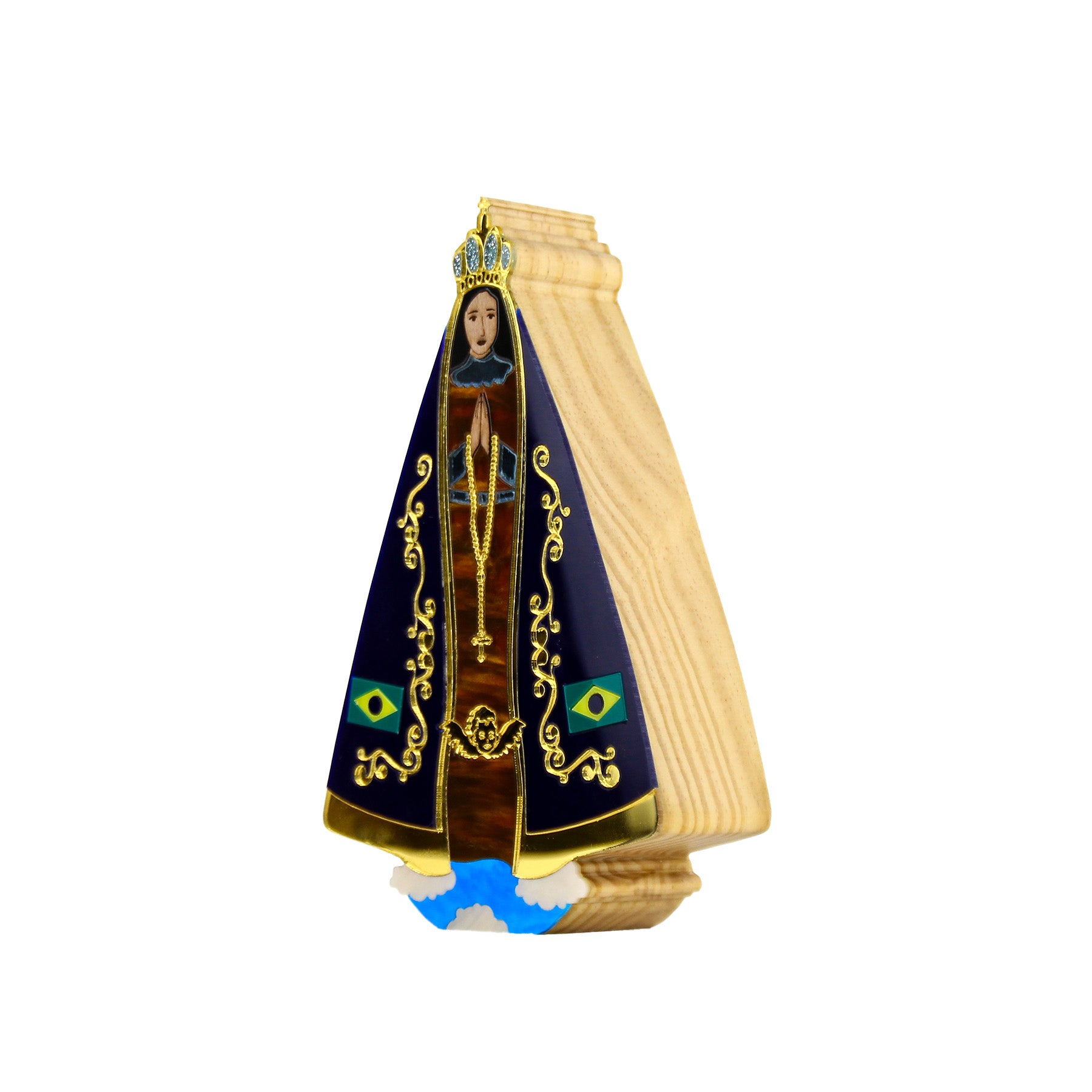 Escultura Nossa Senhora Aparecida Sacra Patricia Maranhão