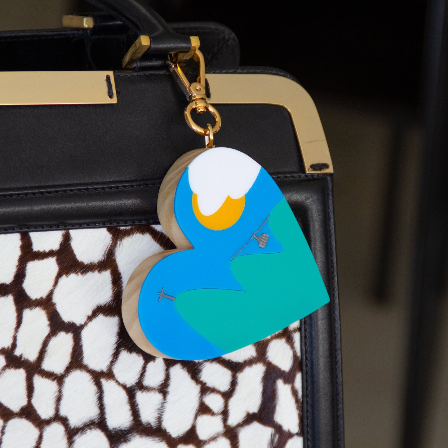 Decorative Key Chain Heart Rio Patricia Maranhão