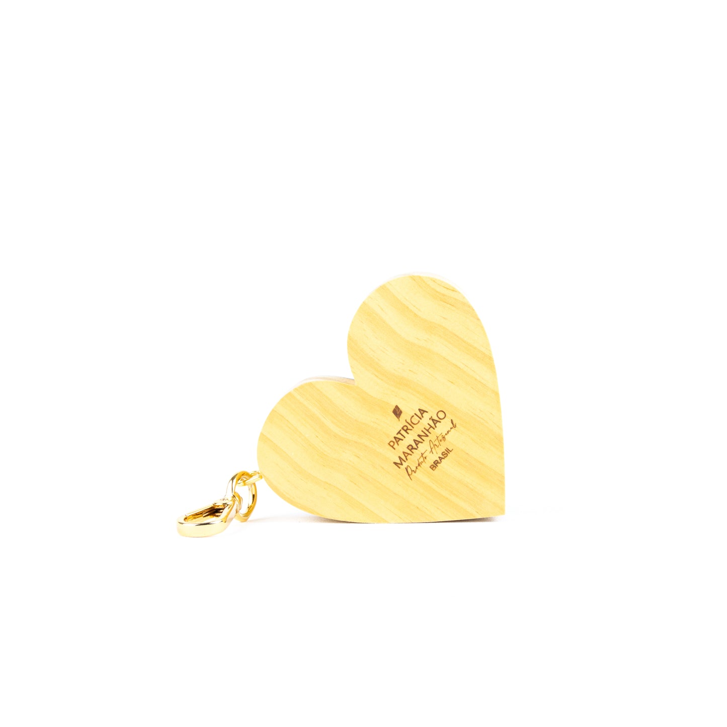 Decorative Key Chain Heart Rio Patricia Maranhão