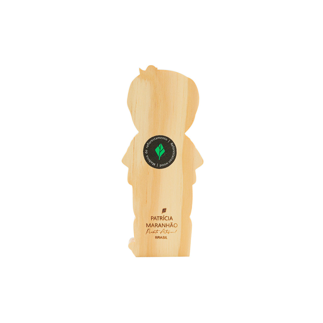 Kokeshi Wood Sculpture Saint Francis of Assisi