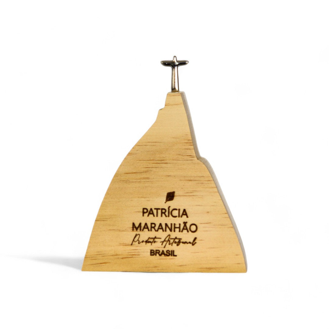 Wooden Sculpture Corcovado River Seaweed Mini Patricia Maranhão