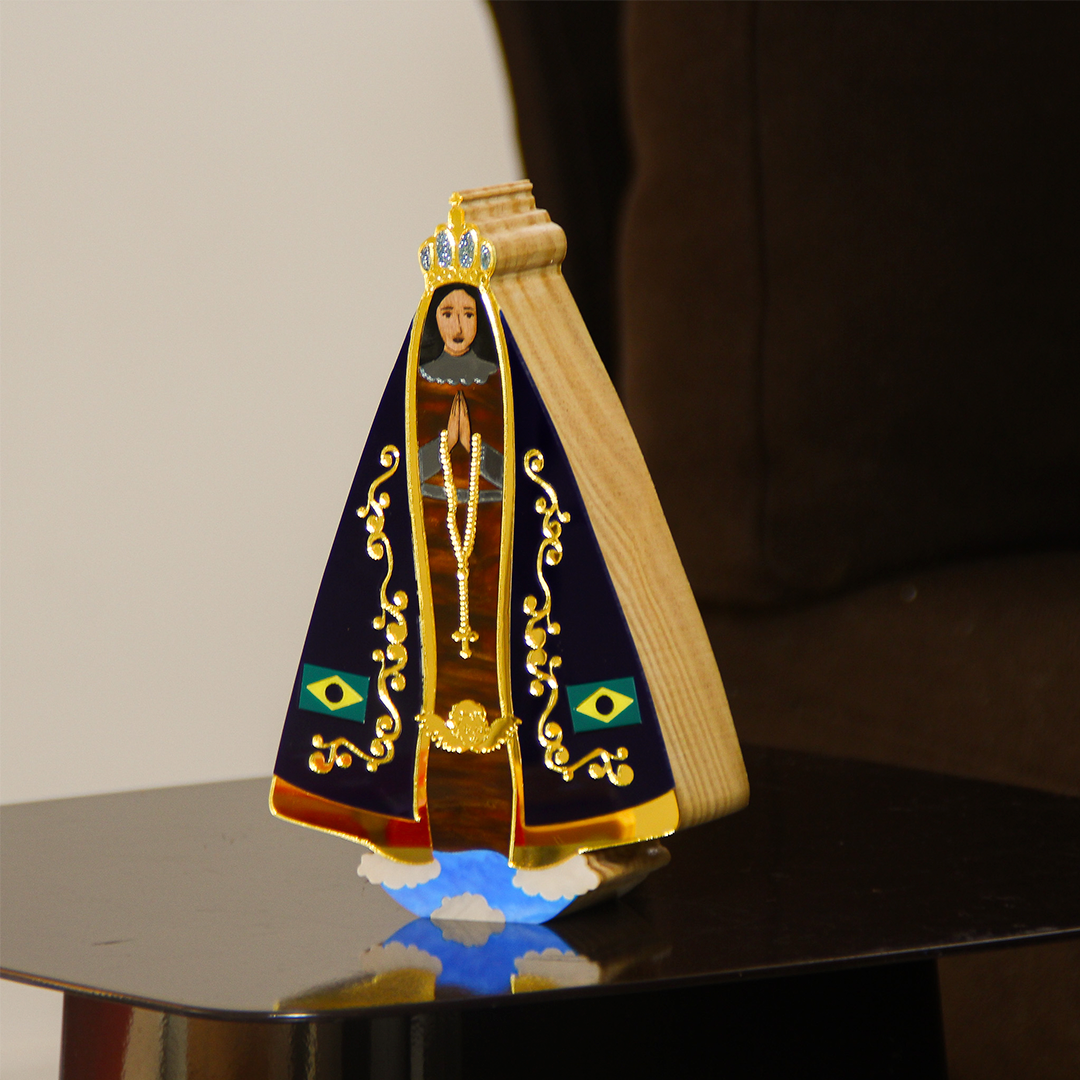 Escultura Nossa Senhora Aparecida Sacra Patricia Maranhão