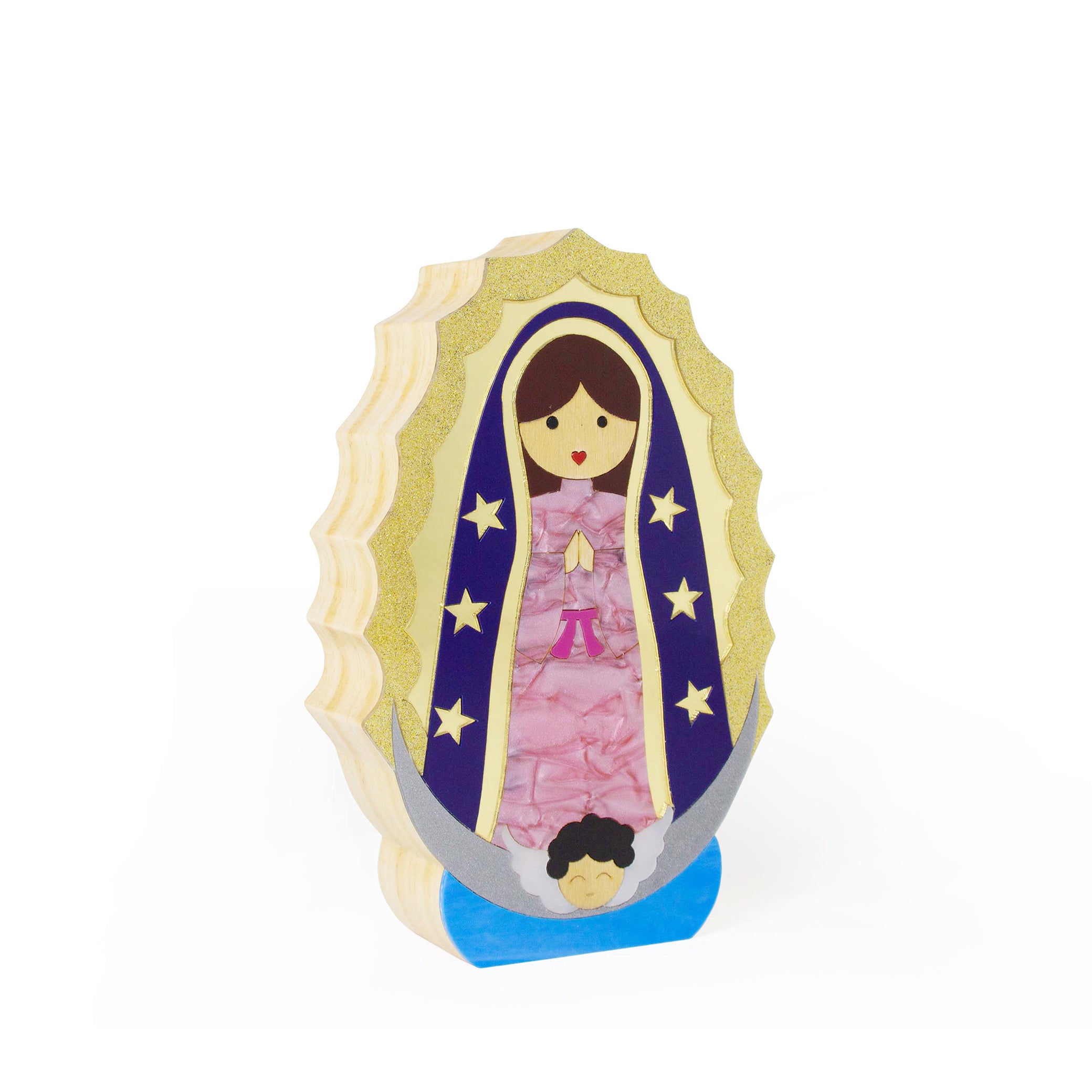 Sculpture Our Lady of Guadalupe Sacra Mini Patricia Maranhão