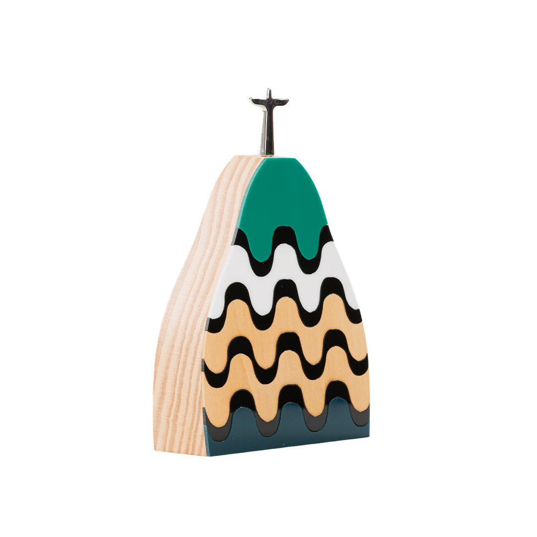 Wooden Sculpture Corcovado River Copacabana Bossa Nova M Patricia Maranhao