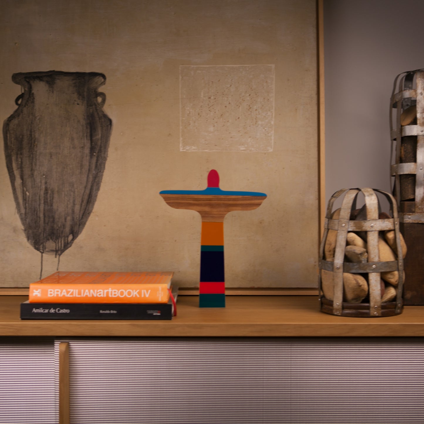 Wooden Sculpture Christ Multi Rustic List Patricia Maranhão