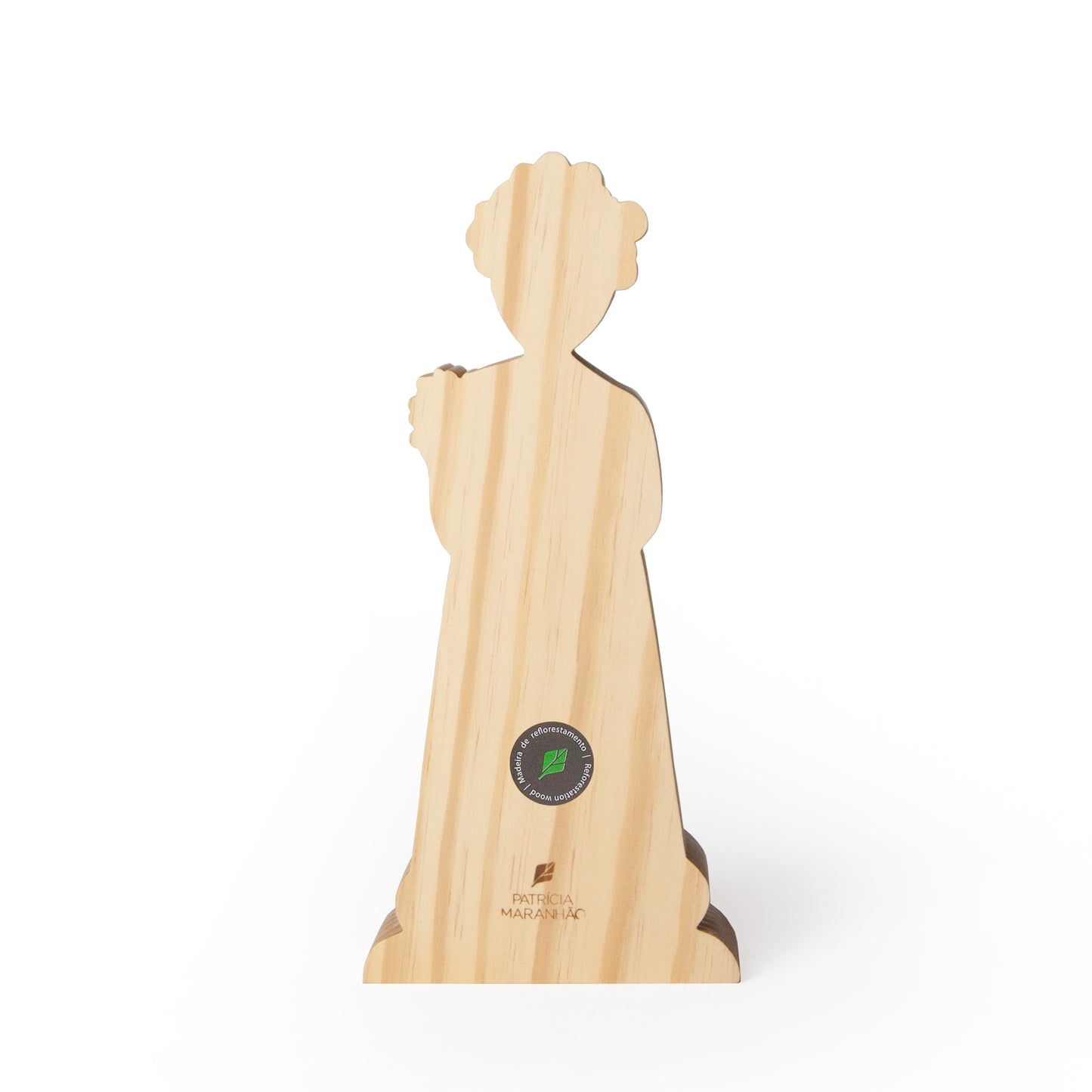 Wooden Sculpture Saint Anthony Patricia Maranhão