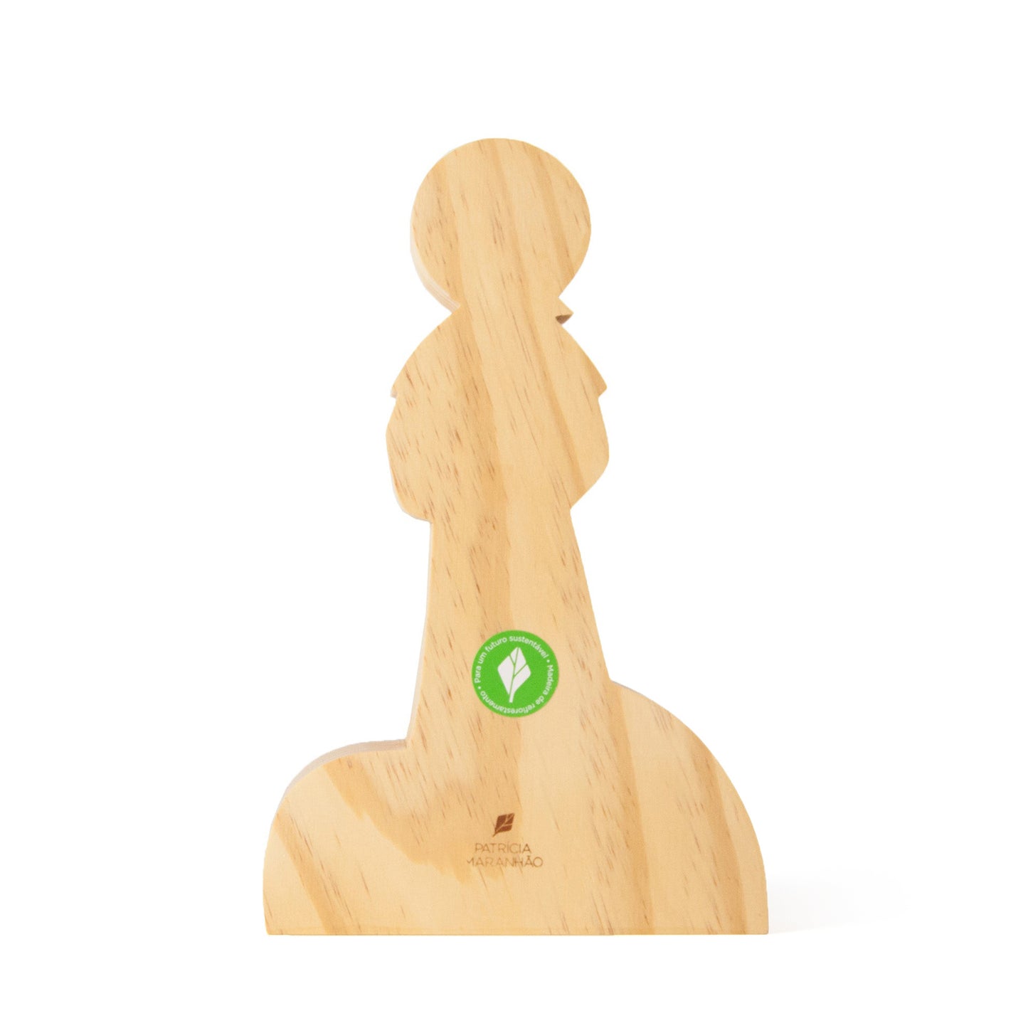 Vintage Saint Francis of Assisi Wooden Sculpture Patricia Maranhão