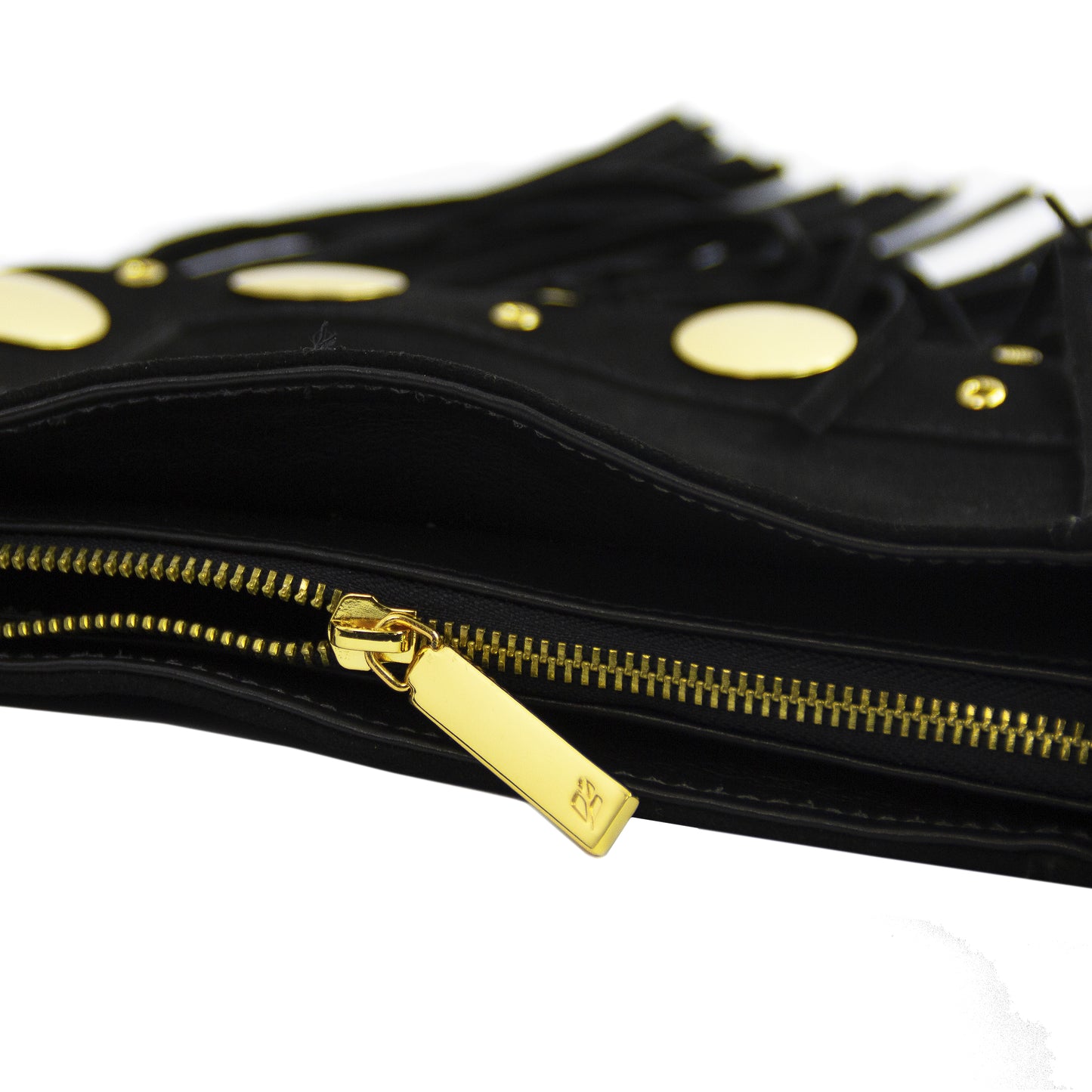 Fendi James Genuine Leather Boho Crossbody Bag with Fringes Patrícia Maranhão