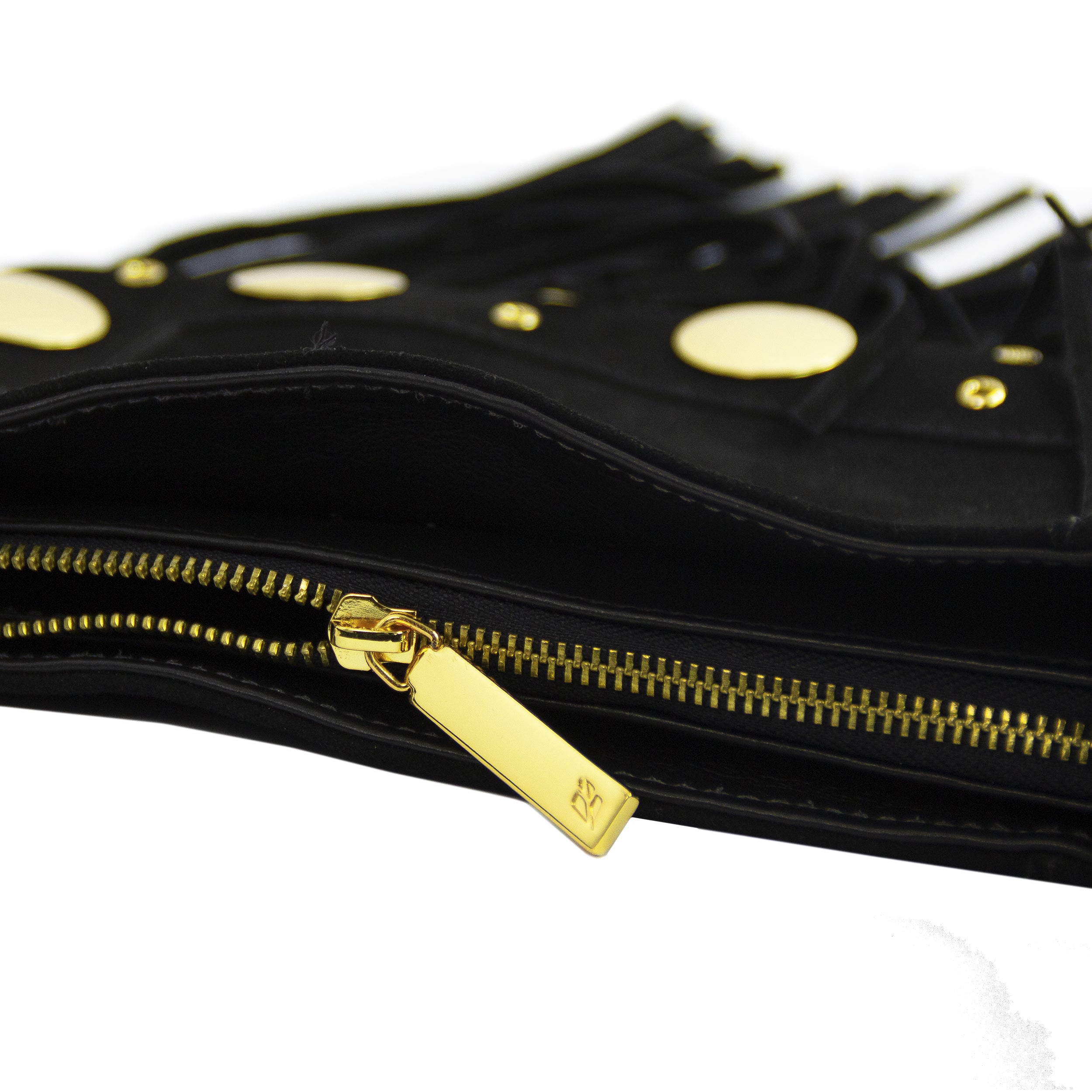 Fendi James Genuine Leather Boho Crossbody Bag with Fringes Patrícia Maranhão