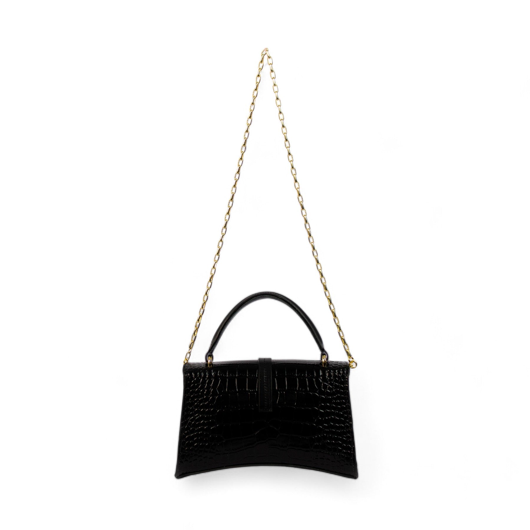 Fancy Mini Crossbody Bag in Genuine Crocodile Leather by Patrícia Maranhão