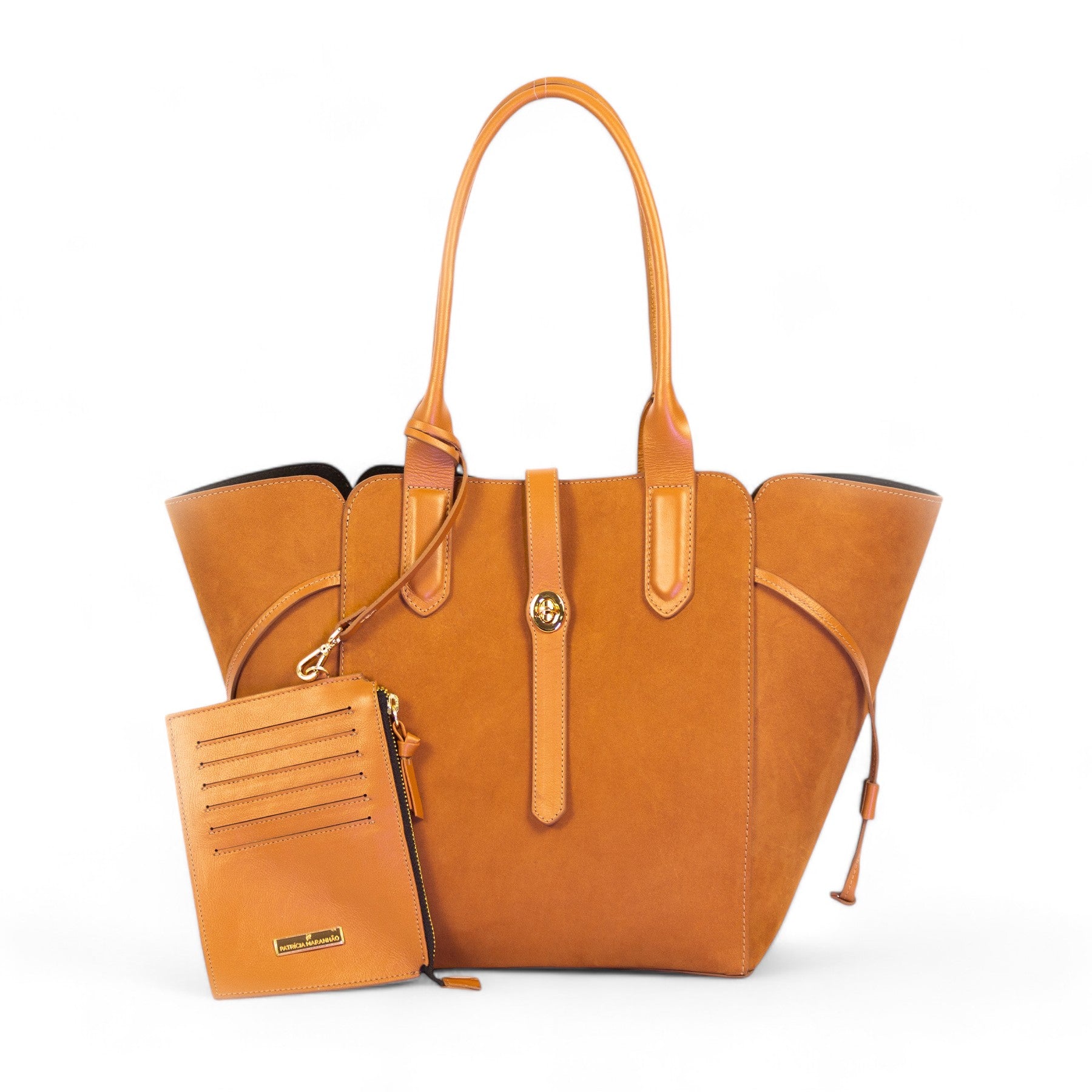 Bolsa Shopping Melania Couro Legítimo Patrícia Maranhão