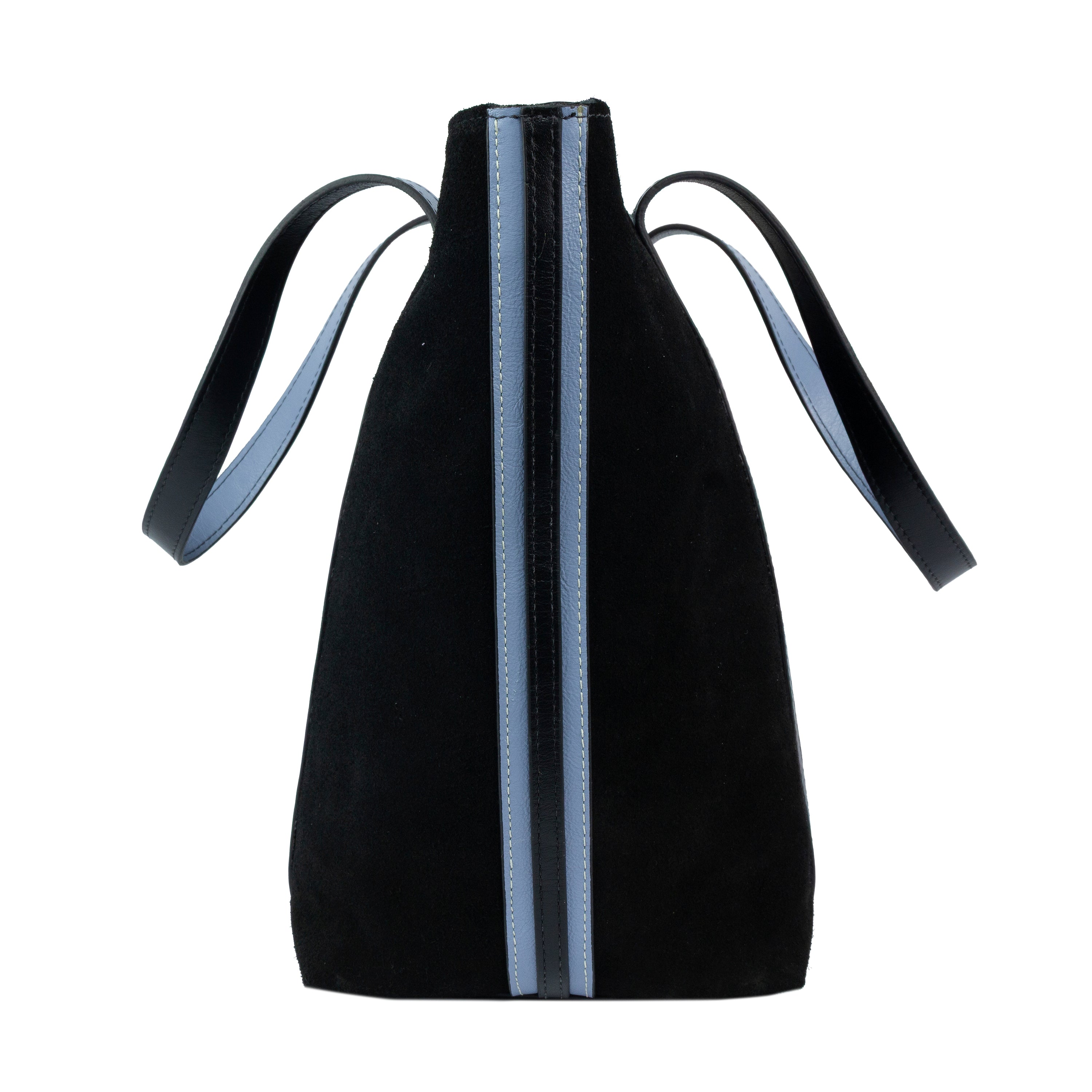 Lola Large Tote Bag in Black Leather by Patrícia Maranhão