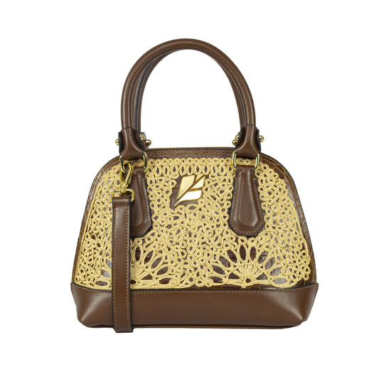 Bolsa Bowling Serena Rami Caramelo P Patrícia Maranhão