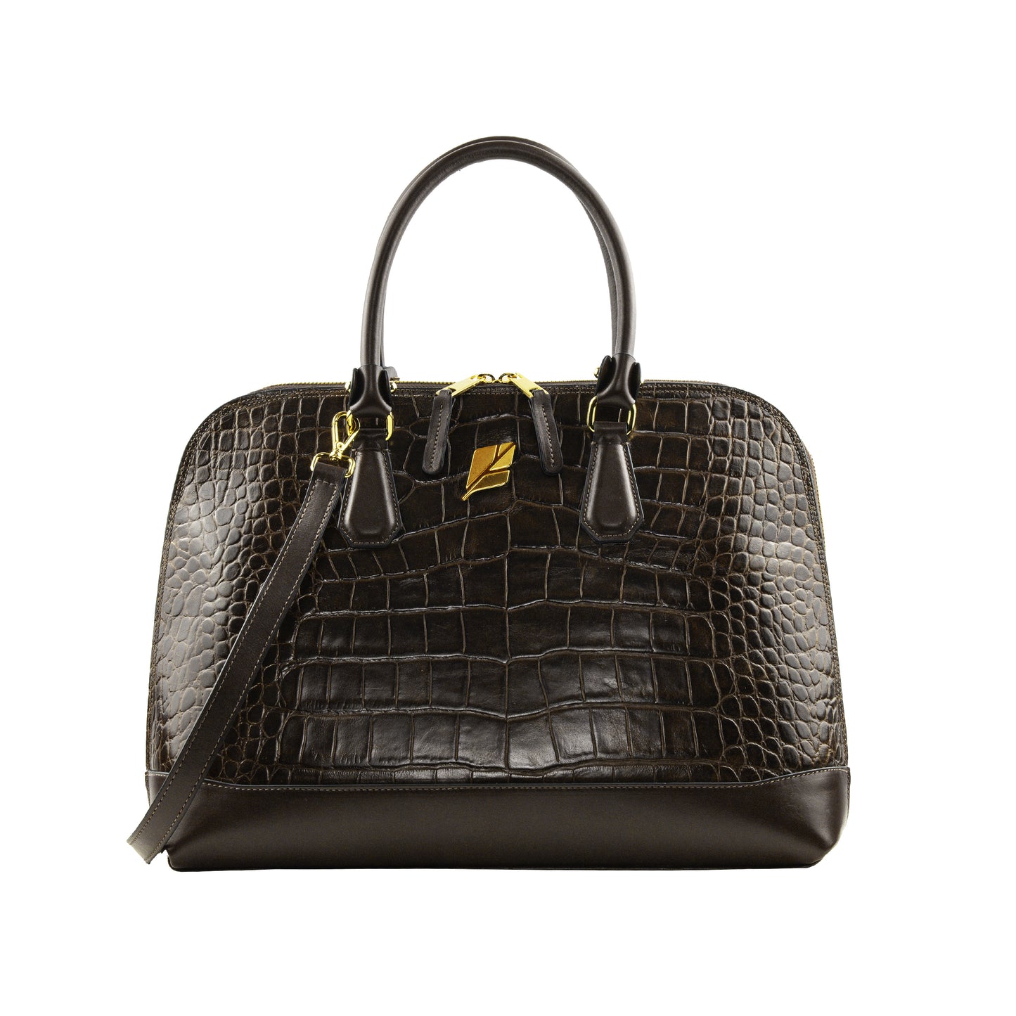 Bolsa Bowling Serena Croco G Pinhão Patrícia Maranhão