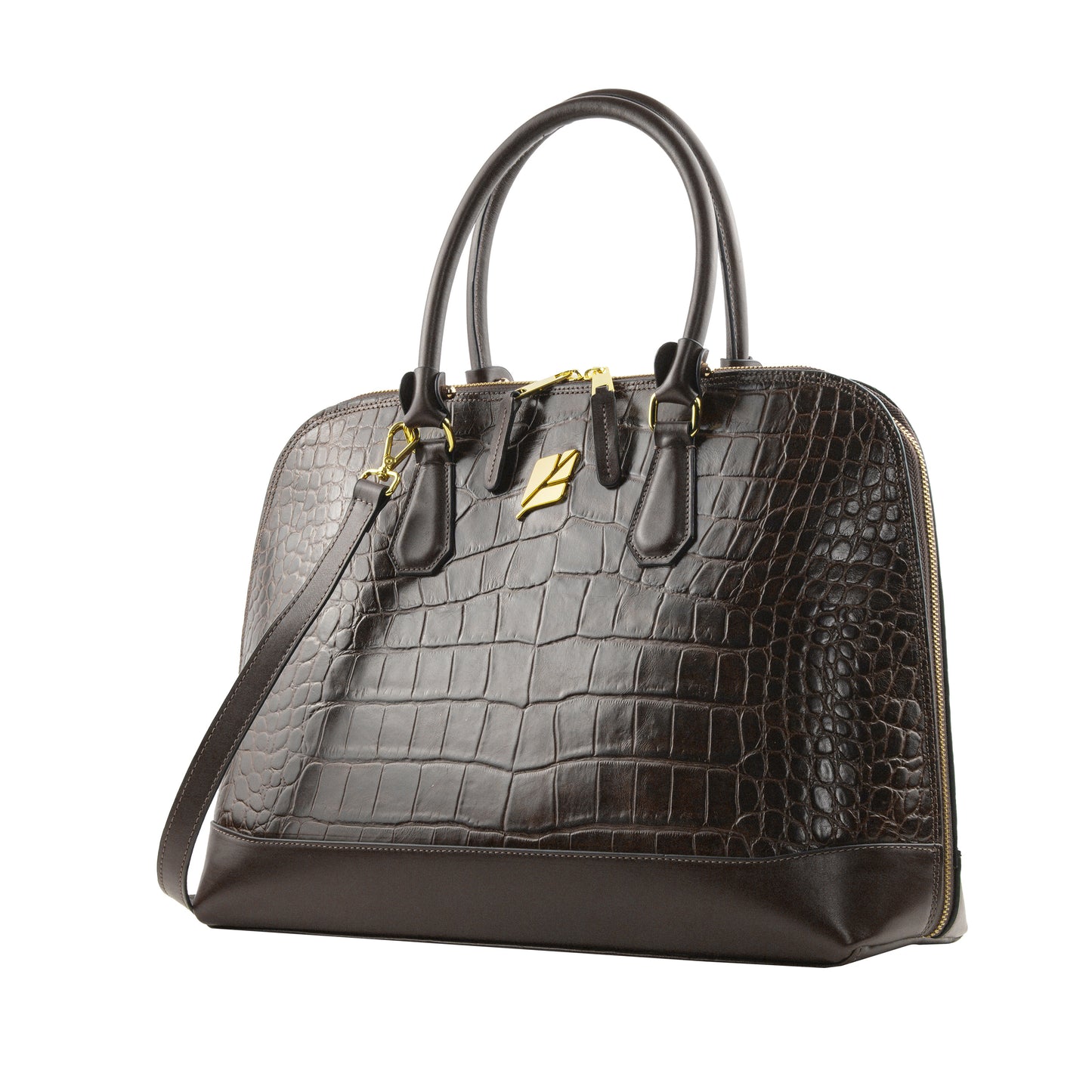 Bolsa Bowling Serena Croco G Pinhão Patrícia Maranhão