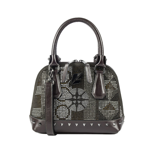 Bolsa Bowling Serena Hot Marrom P Patrícia Maranhão