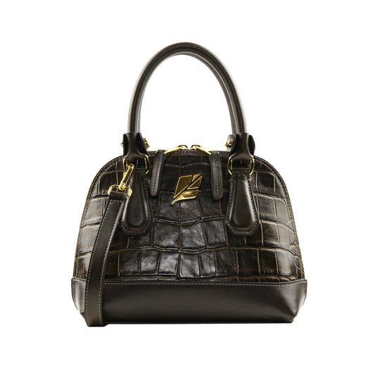 Bolsa Bowling Serena Croco P Pinhão Patrícia Maranhão