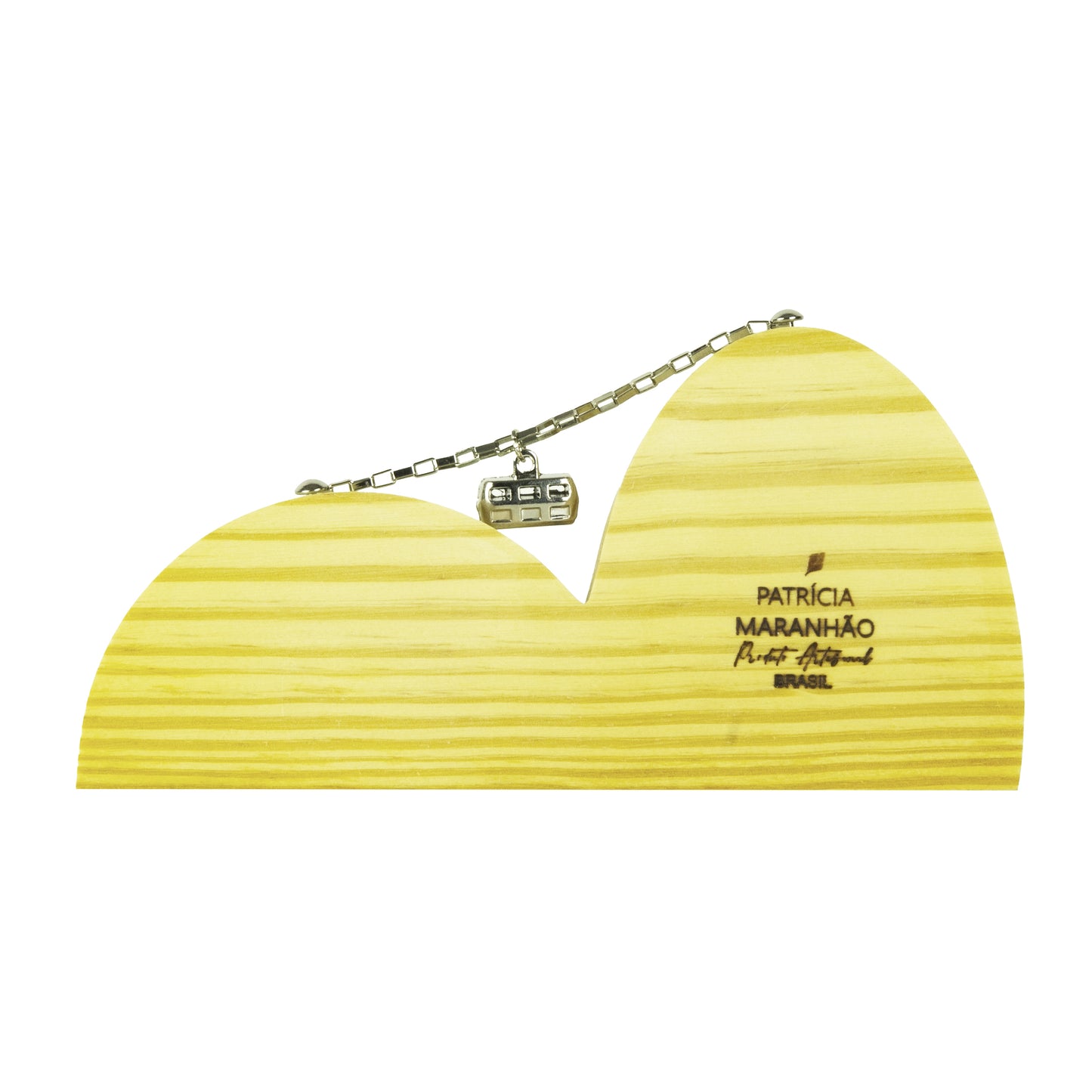 Escultura de Madeira Rio Bondinho Melância P Patricia Maranhão