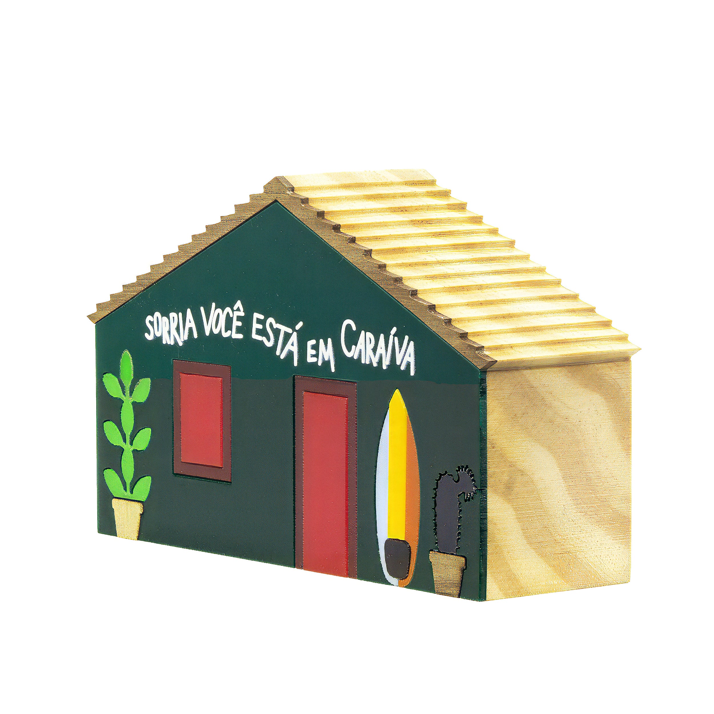 Escultura de Madeira Casa de Caraíva Patricia Maranhão