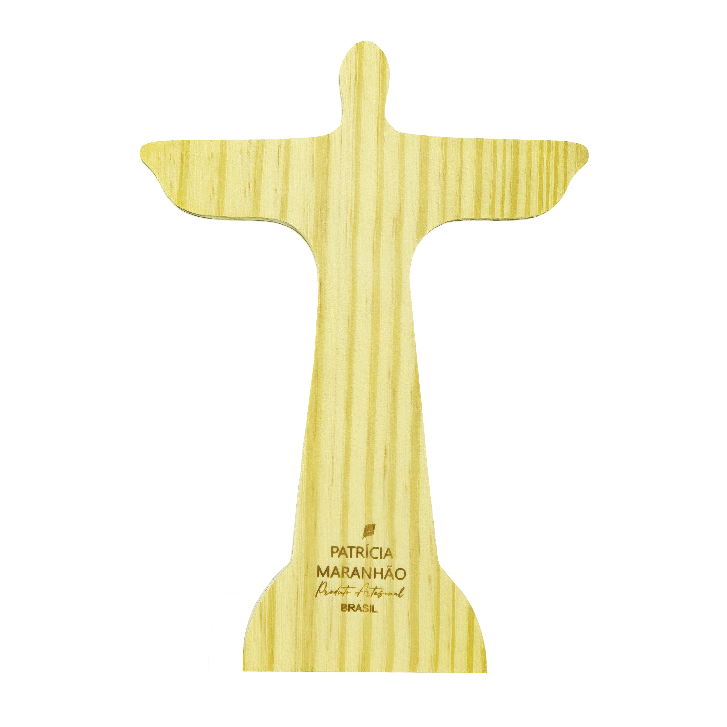 Escultura Madeira Rio Cristo Redentor Melância P Patricia Maranhão