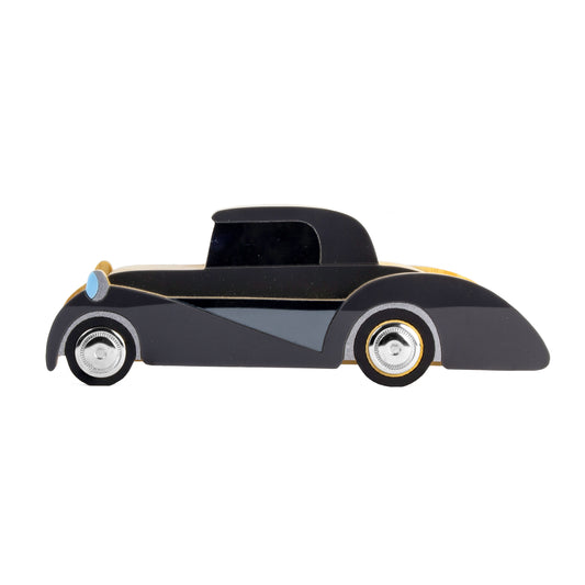 Wooden Sculpture Classic Rolls Royce Car Patricia Maranhão