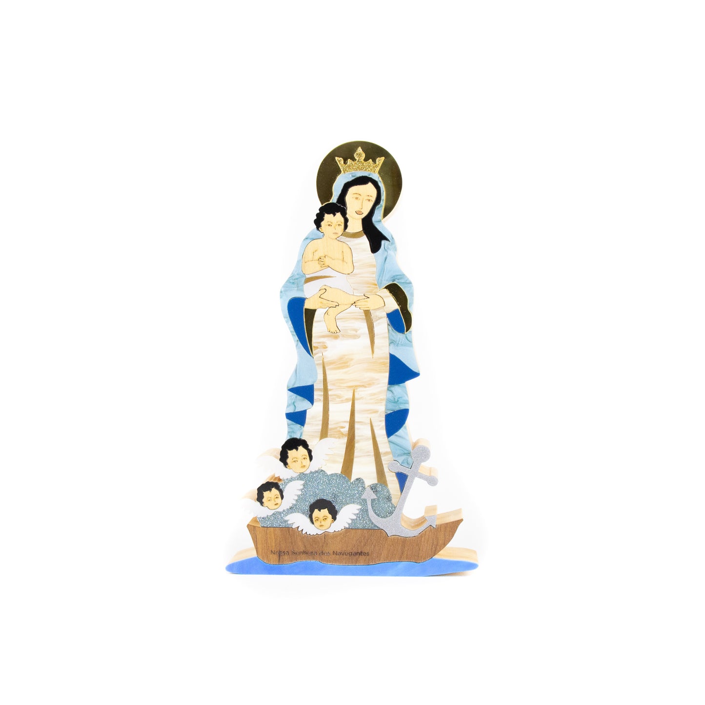 Escultura Nossa Senhora Dos Navegantes Sacra G Patricia Maranhão