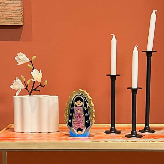 Sculpture Our Lady of Guadalupe Sacra Mini Patricia Maranhão