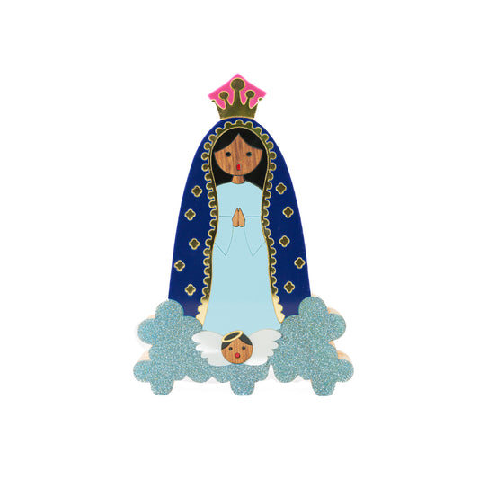 Escultura Nossa Senhora Aparecida Sacra Mini Patricia Maranhão