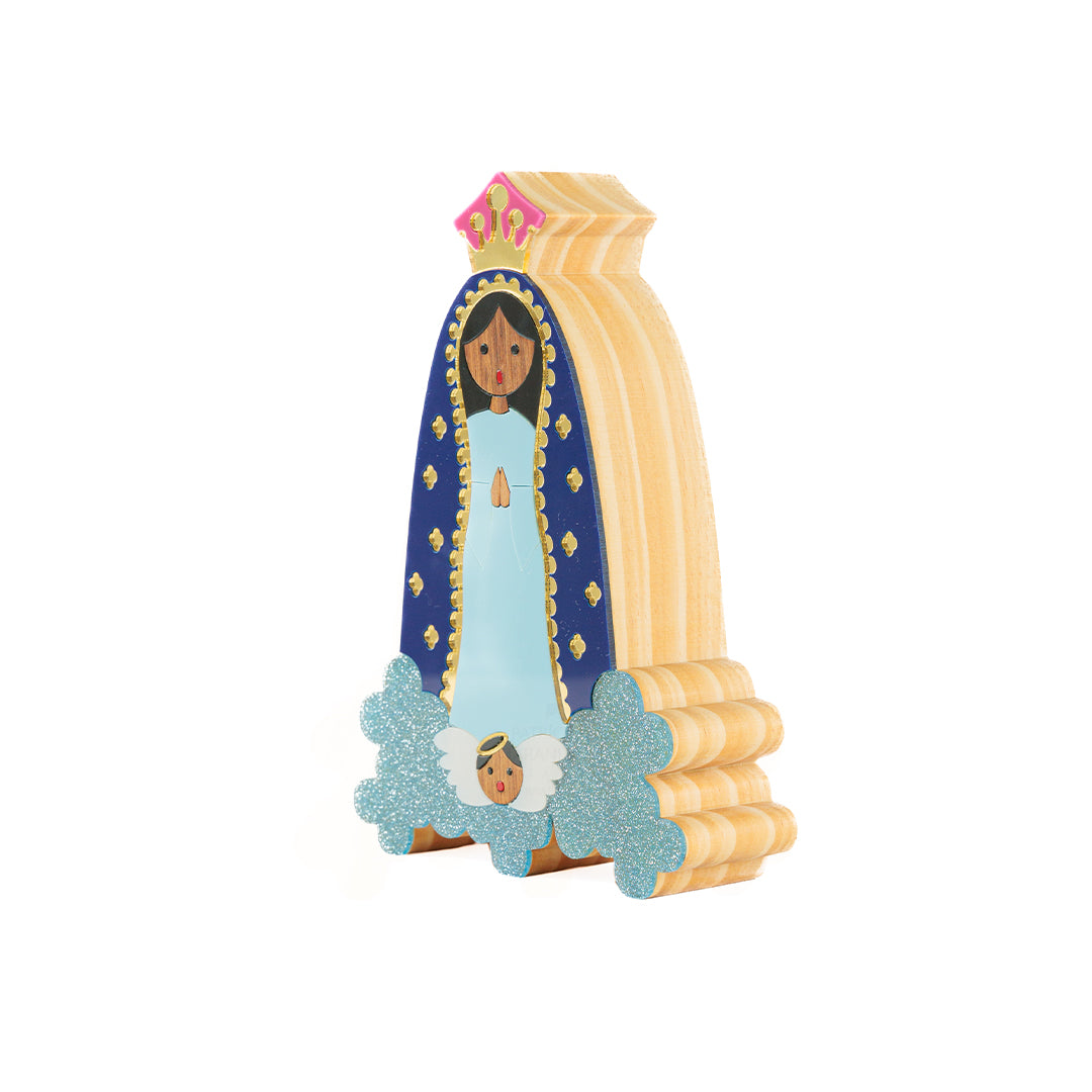 Escultura Nossa Senhora Aparecida Sacra Mini Patricia Maranhão