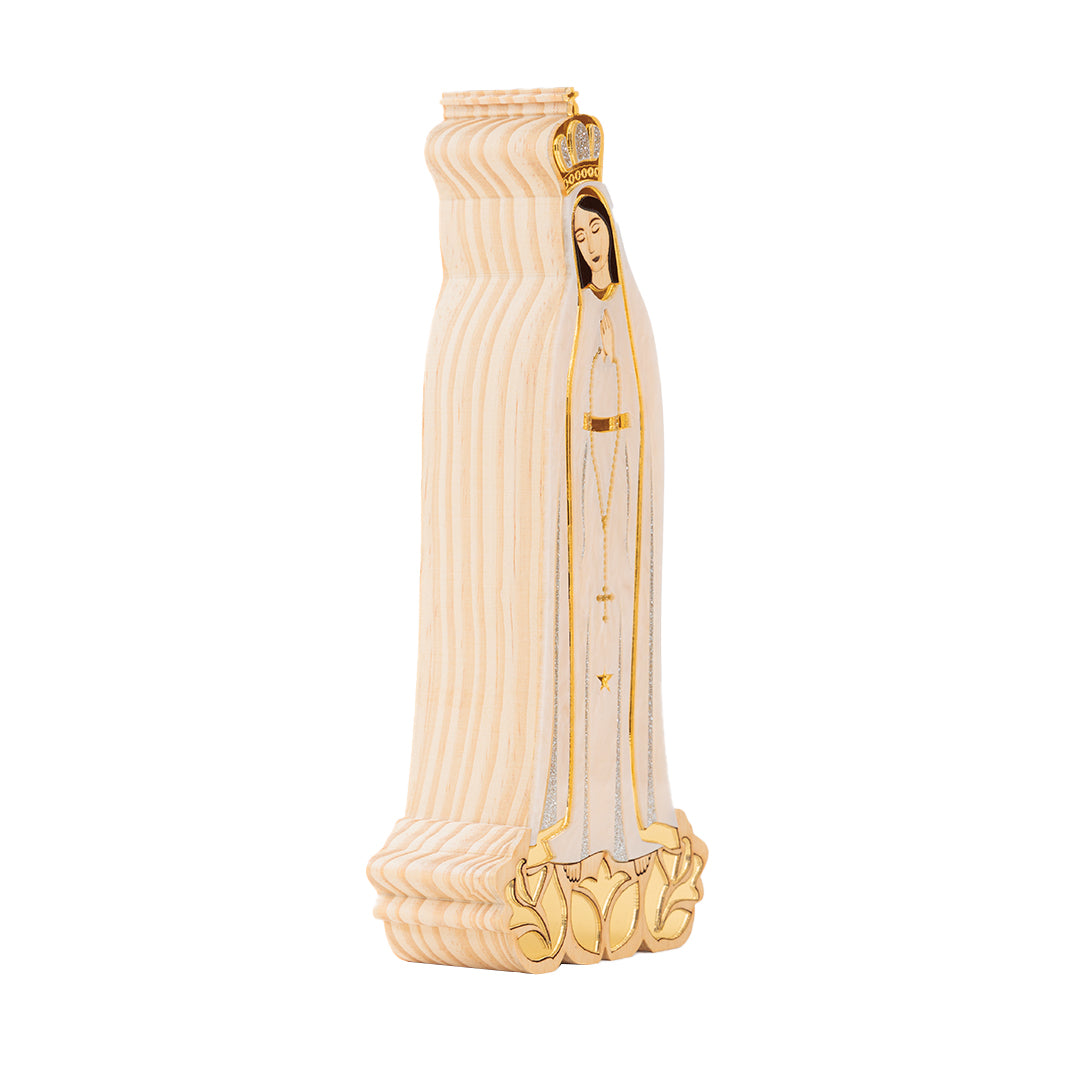Sculpture Our Lady of Fatima Sophistic Patricia Maranhão