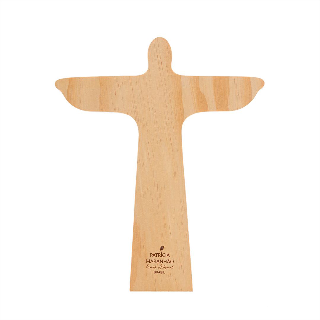 Wooden Sculpture Rio Cristo Linux Patricia Maranhão