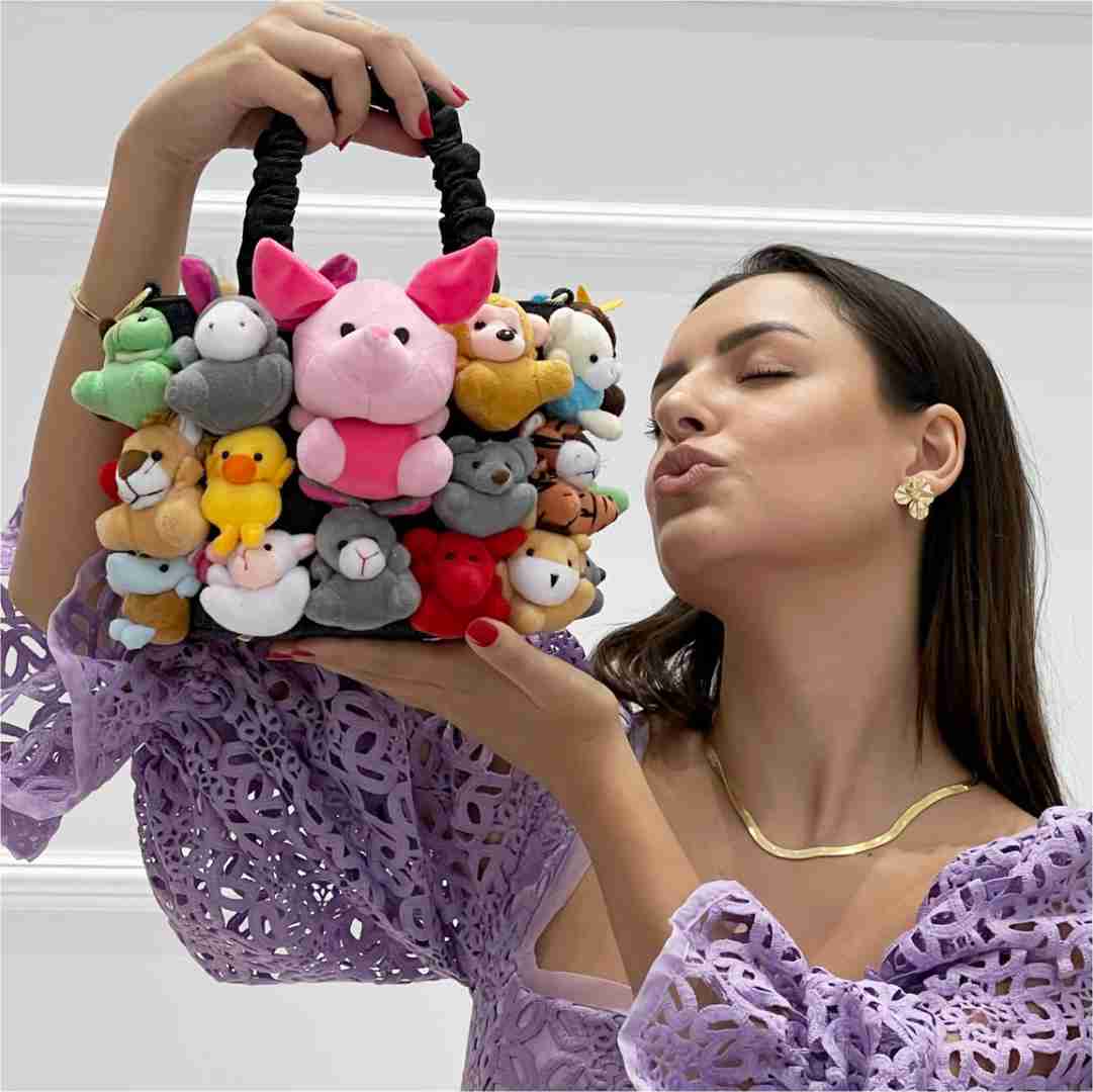 Bolsa Charme Pig P Patricia Maranhão