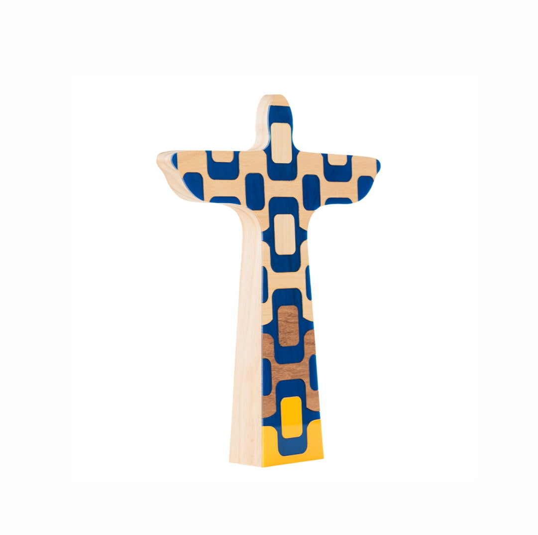 Wooden Sculpture Rio Christ the Redeemer Ipanema Bossa Nova Patricia Maranhão