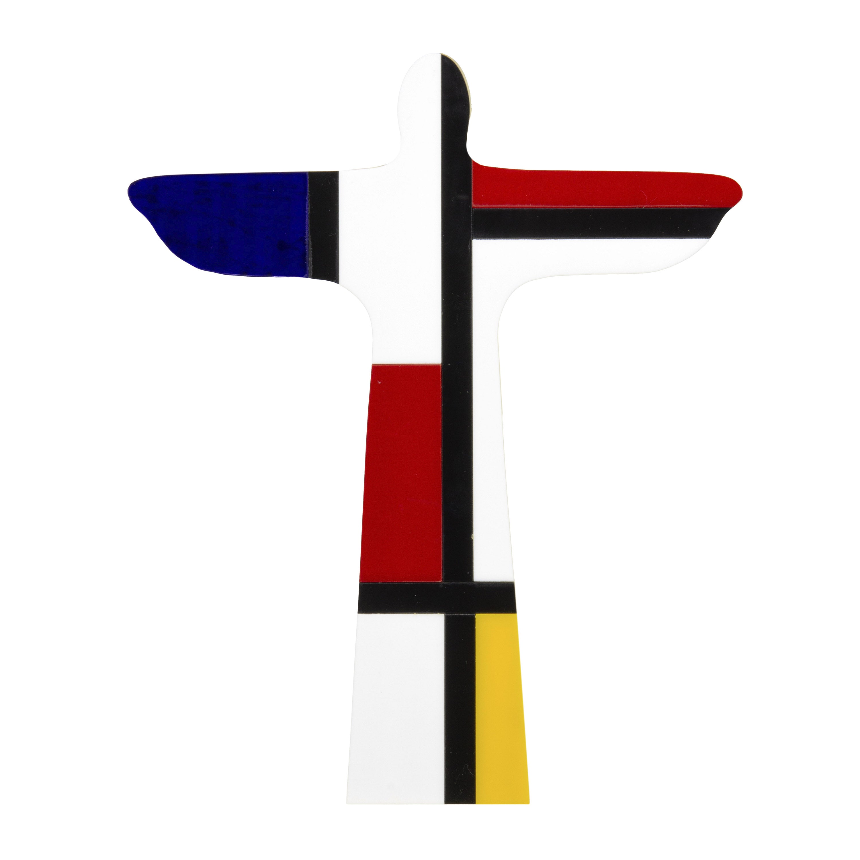 Escultura de Madeira Rio Cristo Mondrian Patricia Maranhão